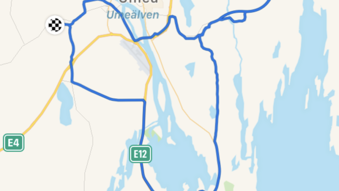 Långpass på cykeln
